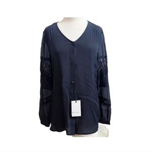 Robert Graham Silk Blouse | Women's L